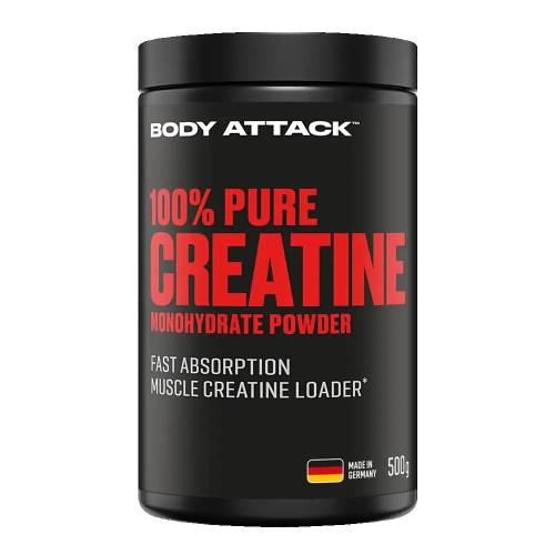 کراتین مونوهیدرات 100% بادی اتک Body Attack 100% Pure Creatine