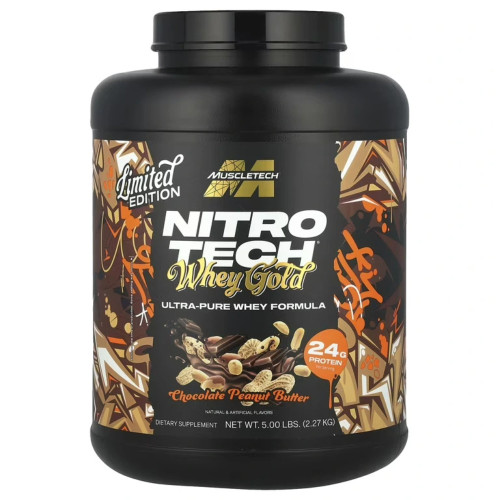 پروتئین وی گلد نیتروتک لیمیتد MuscleTech NitroTech Whey Gold Limited