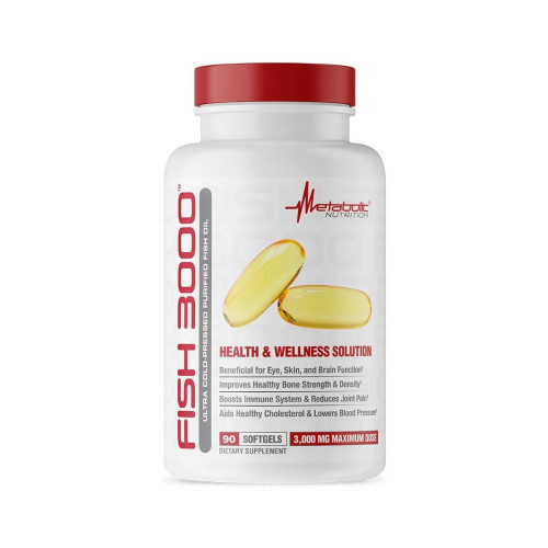 فیش اویل 3000 متابولیک Metabolic Nutrition Fish 3000