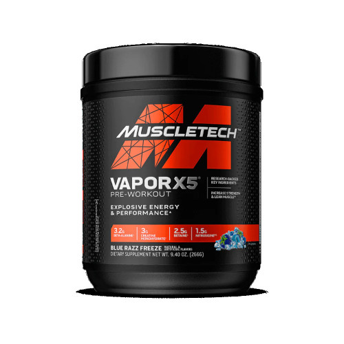 پمپ ویپر X5 پری ورک اوت ماسل تک MuscleTech Pre Workout Vapor X5